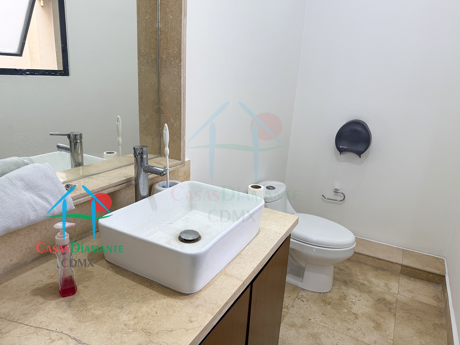 Tecamachalco Casa Troya C - Baño de visitas 1